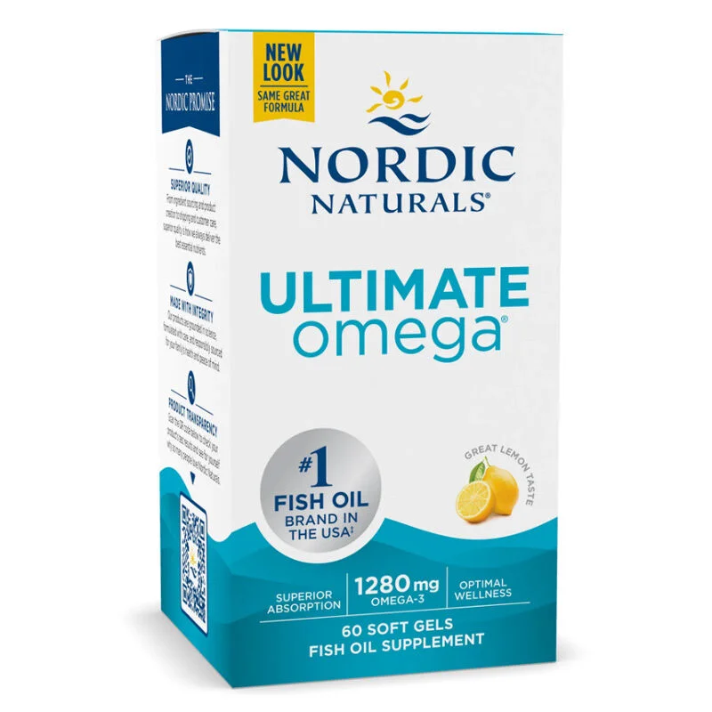 Nordic Naturals Ultimate Omega 1280 mg 60 softgels