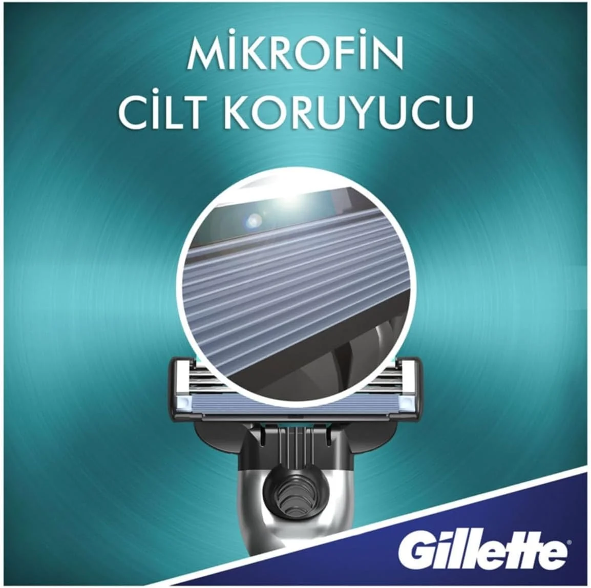 Gillette Microfin Razor Mach 3 for Men with Skin Protector