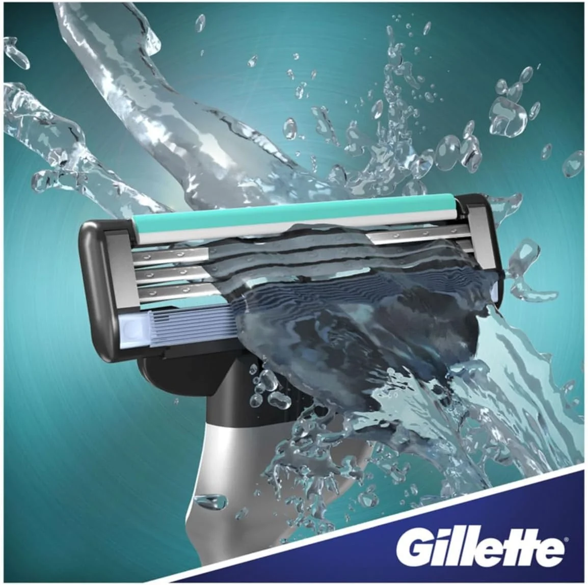 Gillette Microfin Razor Mach 3 for Men with Skin Protector