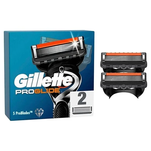 Gillette Fusion ProGlide Razor Blade Spare 2 pcs