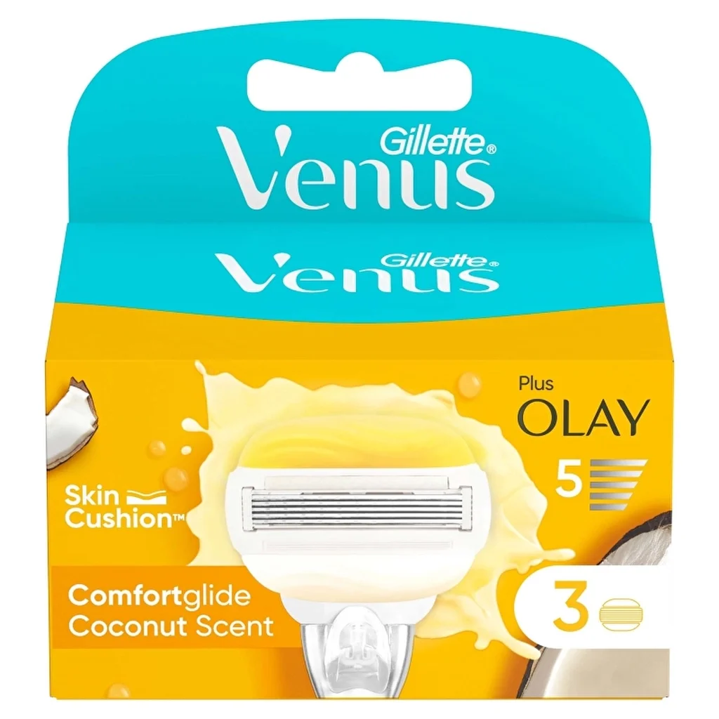 Gillette Venus Comfortglide Olay Replacement Head 3 pcs