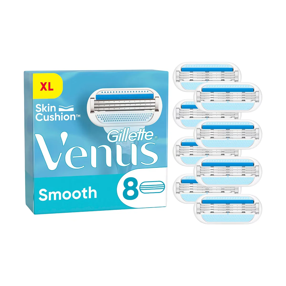 Gillette Venus Smooth Razor Blades 8 pcs