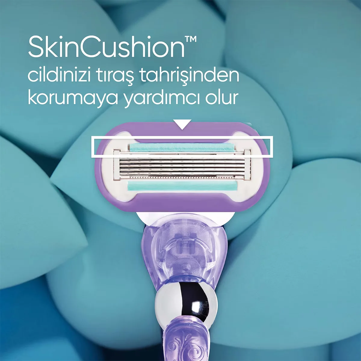 Gillette Venus Swirl Flexiball Damenrasierer mit 5 Klingen