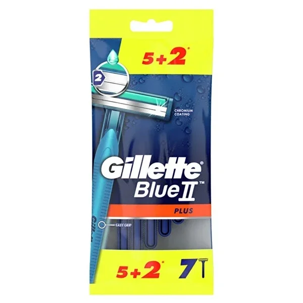 Gillette Razor Blue 2 Plus 7 Pcs