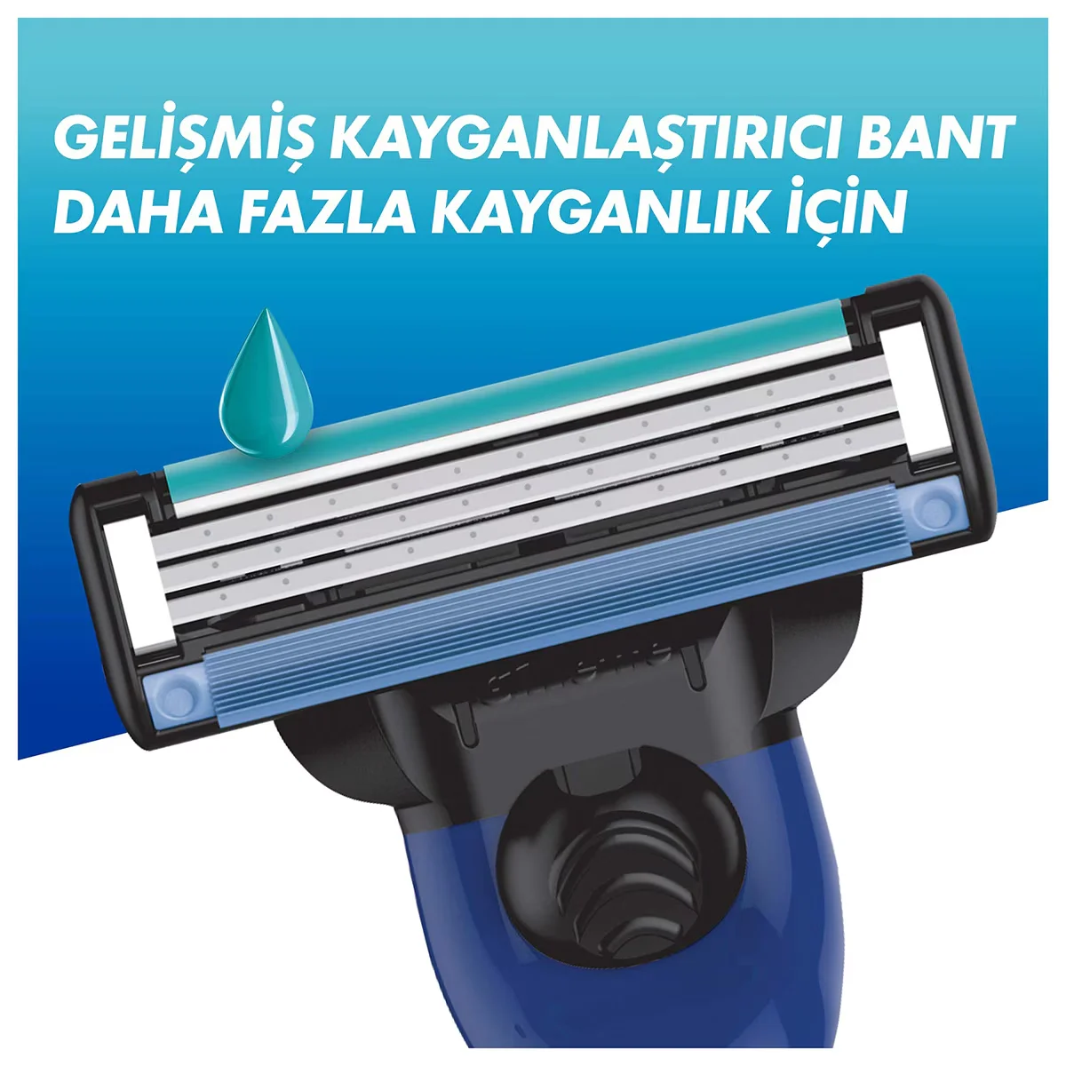 Gillette Mach3 razor + Spare Razor Blade 2-pack