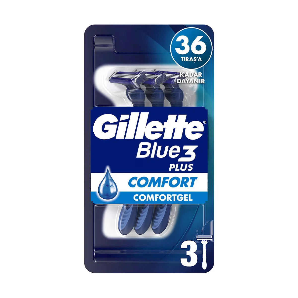 Бритва Gillette Blue3 одноразовая 3 шт.