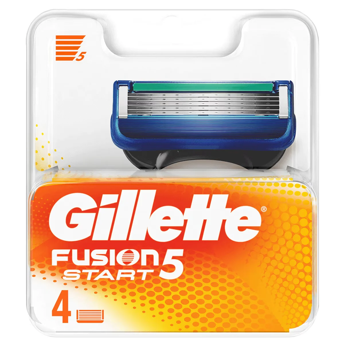 Gillette Replacement Razor Blade Fusion Start 4-pcs