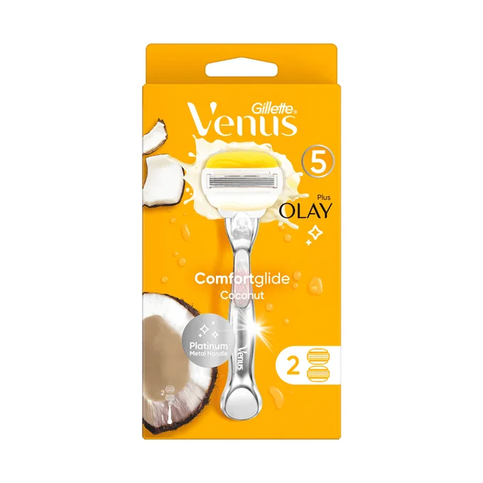Инструмент для бритья Venus 5 + 2 сменные лезвия от Gillette