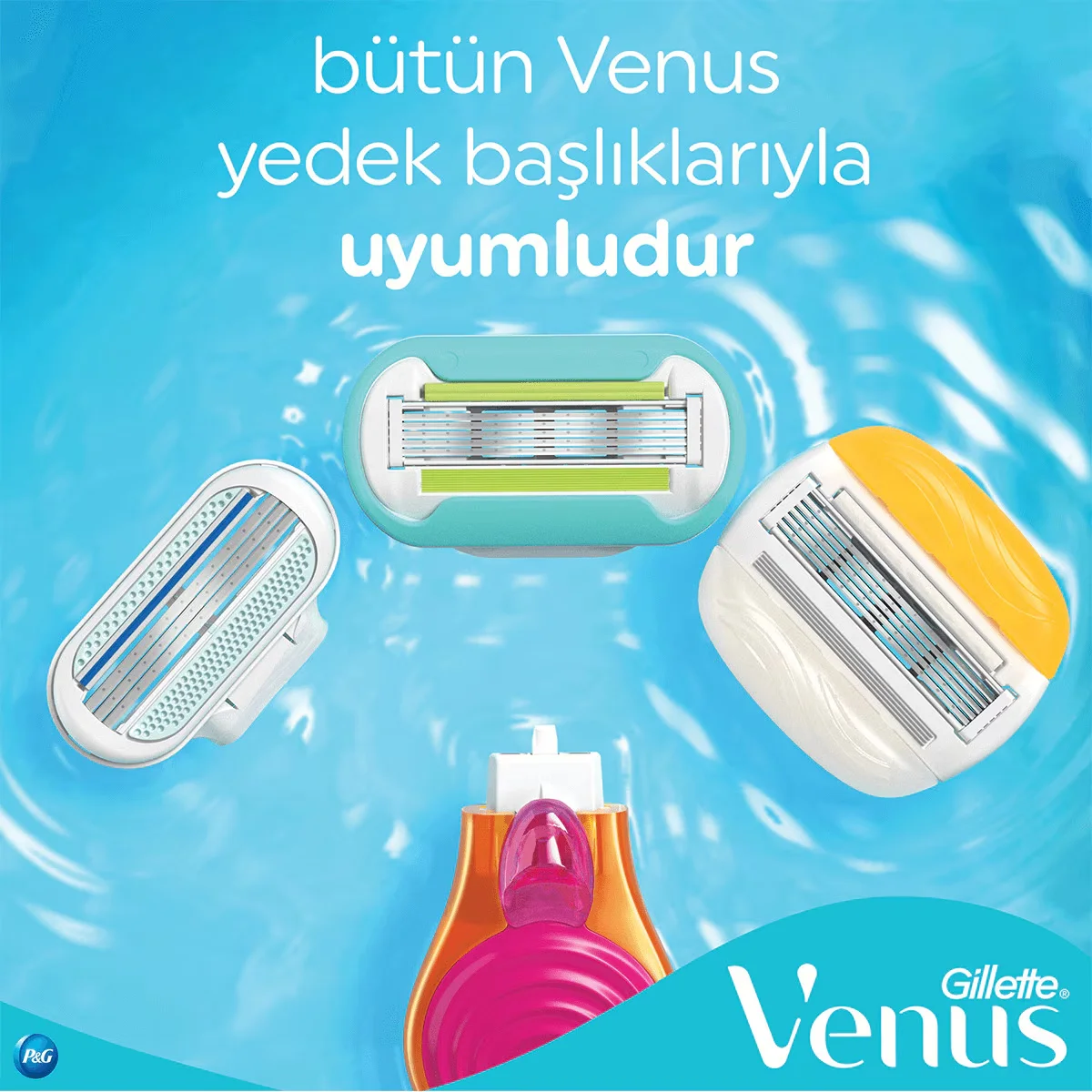 Gillette Venus ComfortGlide Snap Breeze Rasierer für Reisen