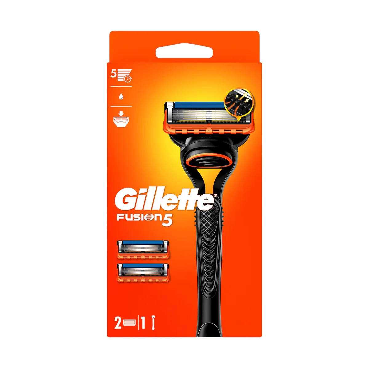 Gillette Fusion5 razor + 1 spare Razor Blade