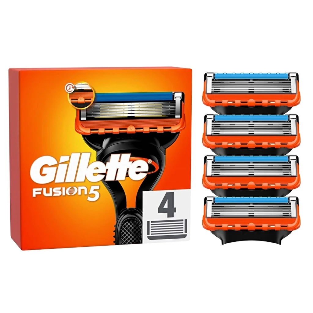 Gillette Fusion 4 pcs Spare Razor Blades