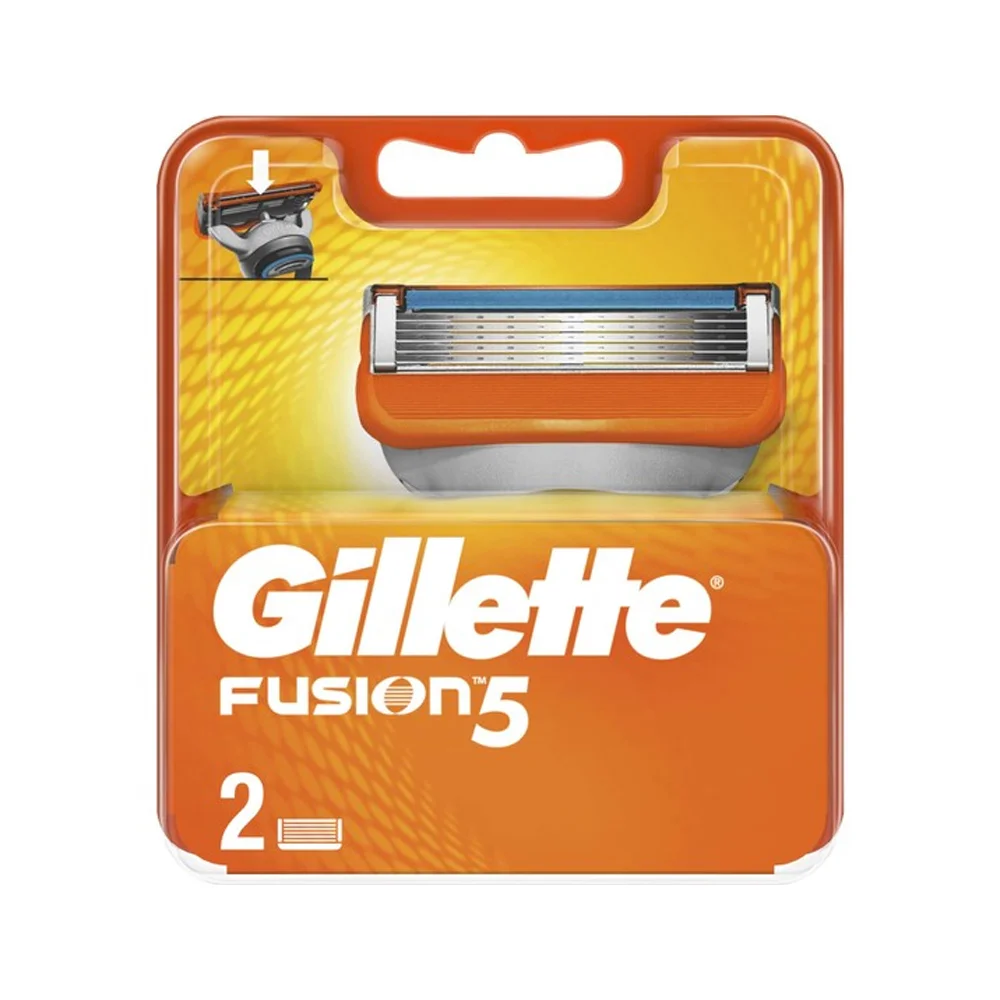 Gillette Fusion 5 Razor Replacement Blades Pack of 2