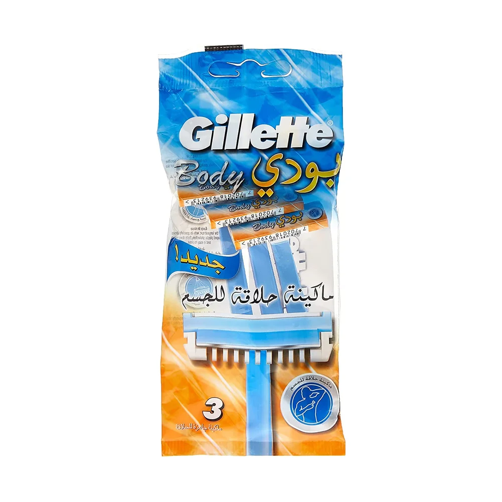 Gillette Body 3 Men's Razor Blades - Pack of 3