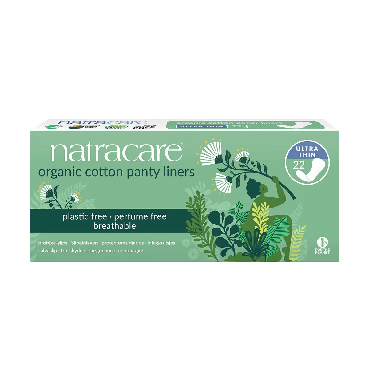 Natracare Organic Pad Daily Ultra Thin 22 pcs