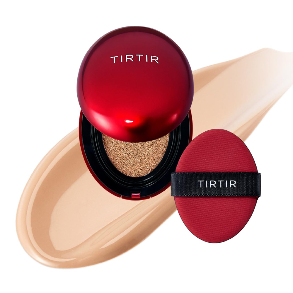 Korean Red Cushion Foundation Latte by TIRTIR 4.5g N°24
