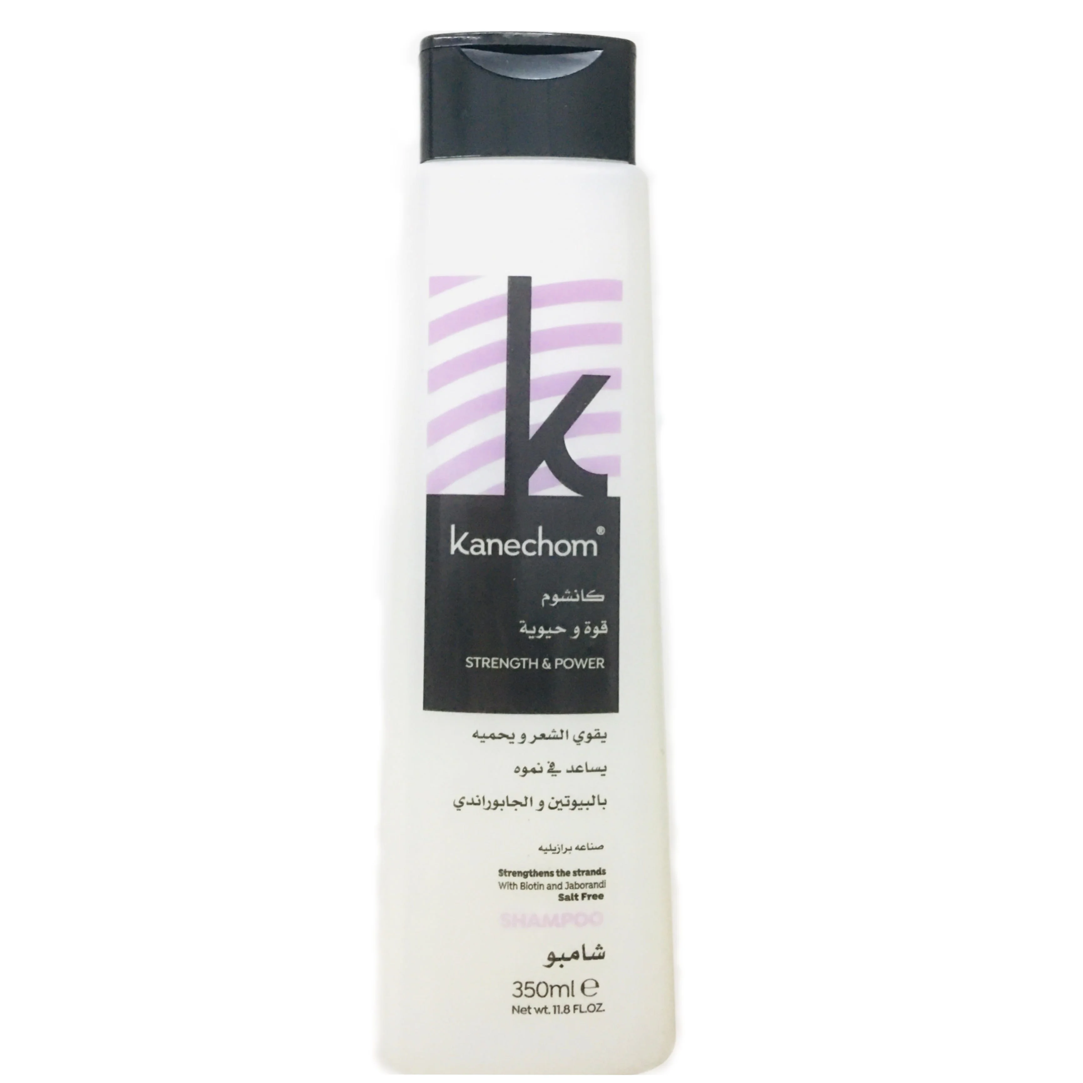 Strengthening Shampoo for Oily and Combination Hair with Biotin and Jaborandi by Kanchom 350 ml