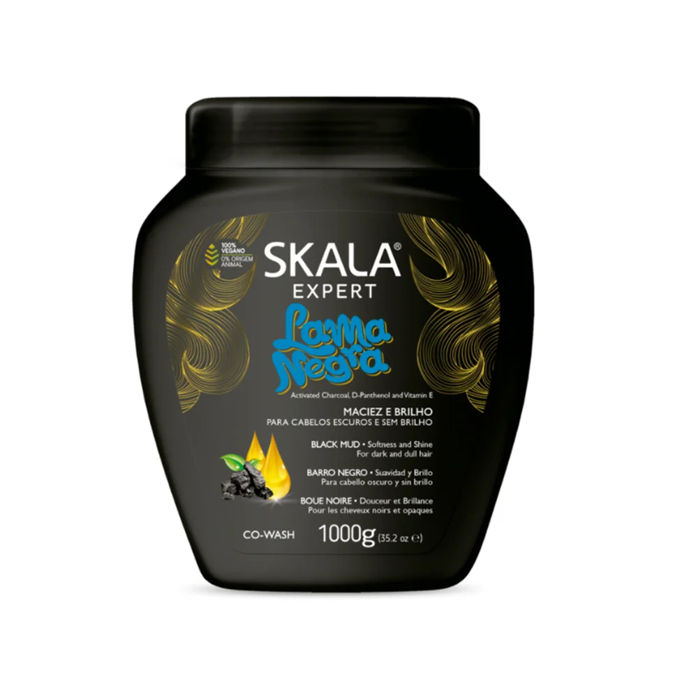 Scala Expert Black Clay Treatment Cream for Dark Hair 1000g