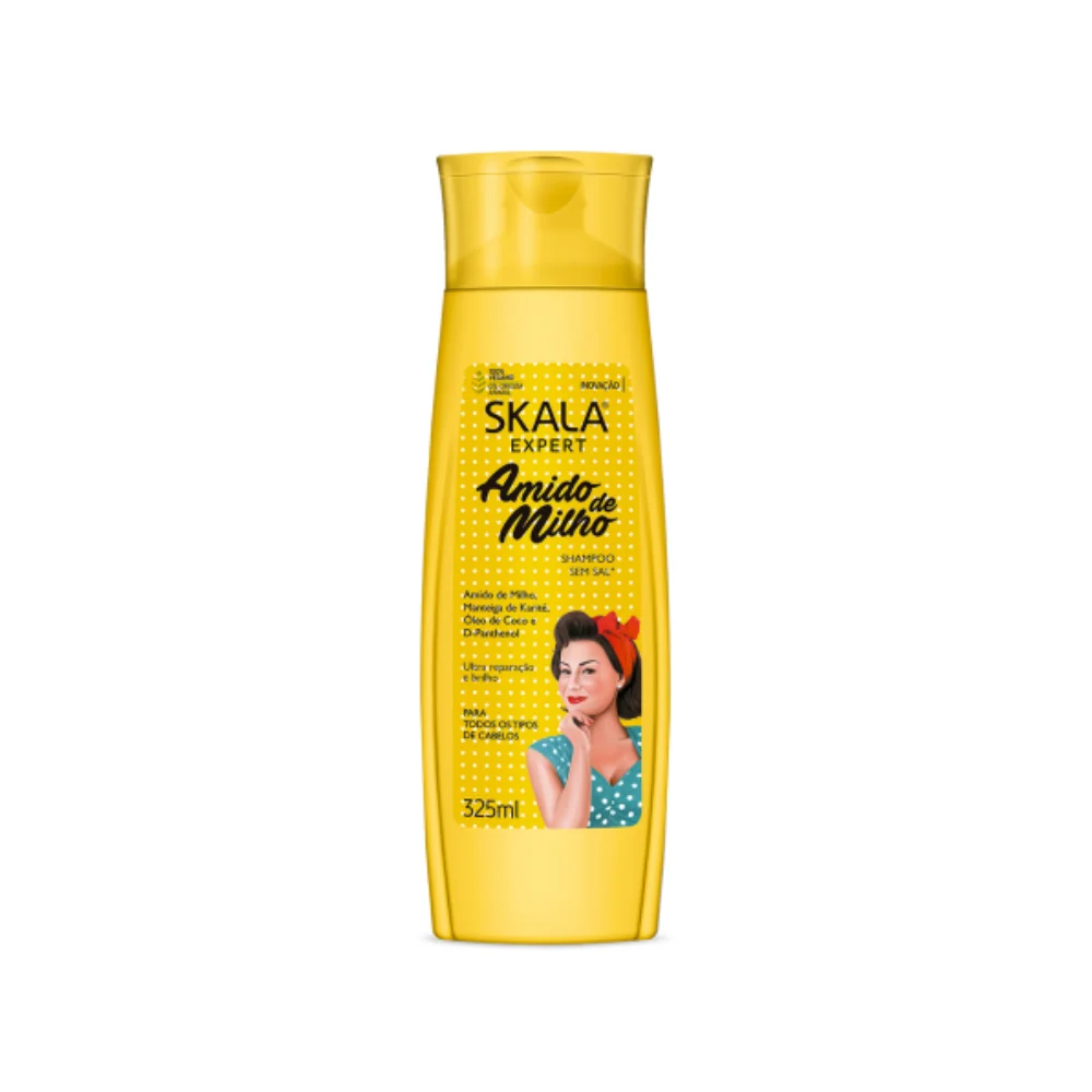 Scala Expert Corn Starch Shampoo with Coconut Oil and Shea Butter 325 ml