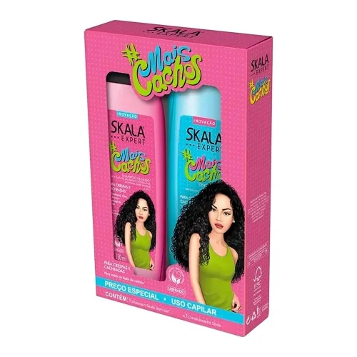 Miss Caches Expert Curly Hair Shampoo and Conditioner Set by Scala Expert - 325 ml