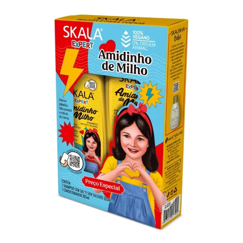 Scala Expert Kids Corn Starch Shampoo and Conditioner Set - 325 ml