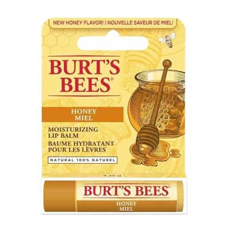Увлажняющий натуральный бальзам для губ с медом 2,5 г от Burt's Bees