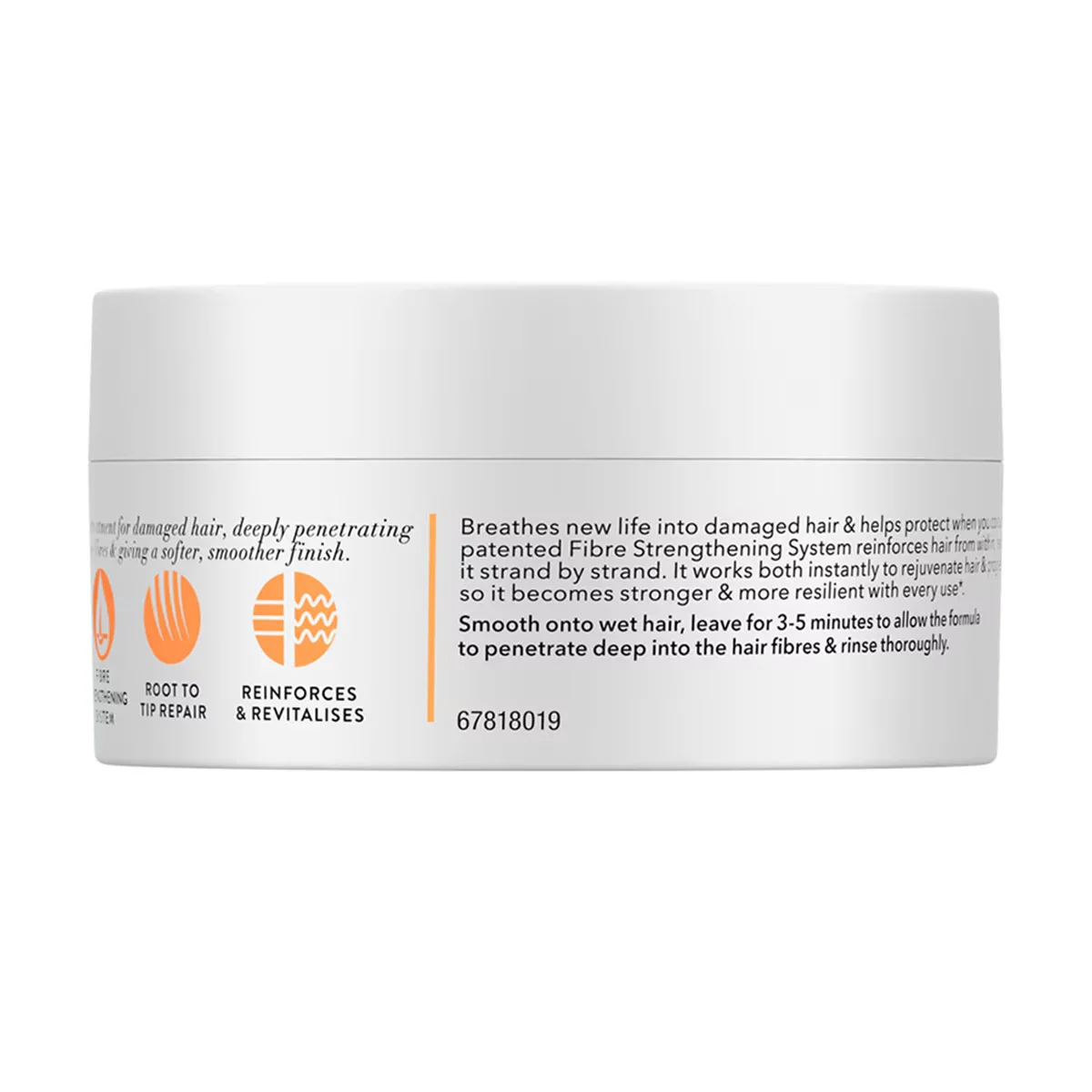 Toni&amp;guy Intensive Repair Hair Mask For Damaged Hair 200 ml
