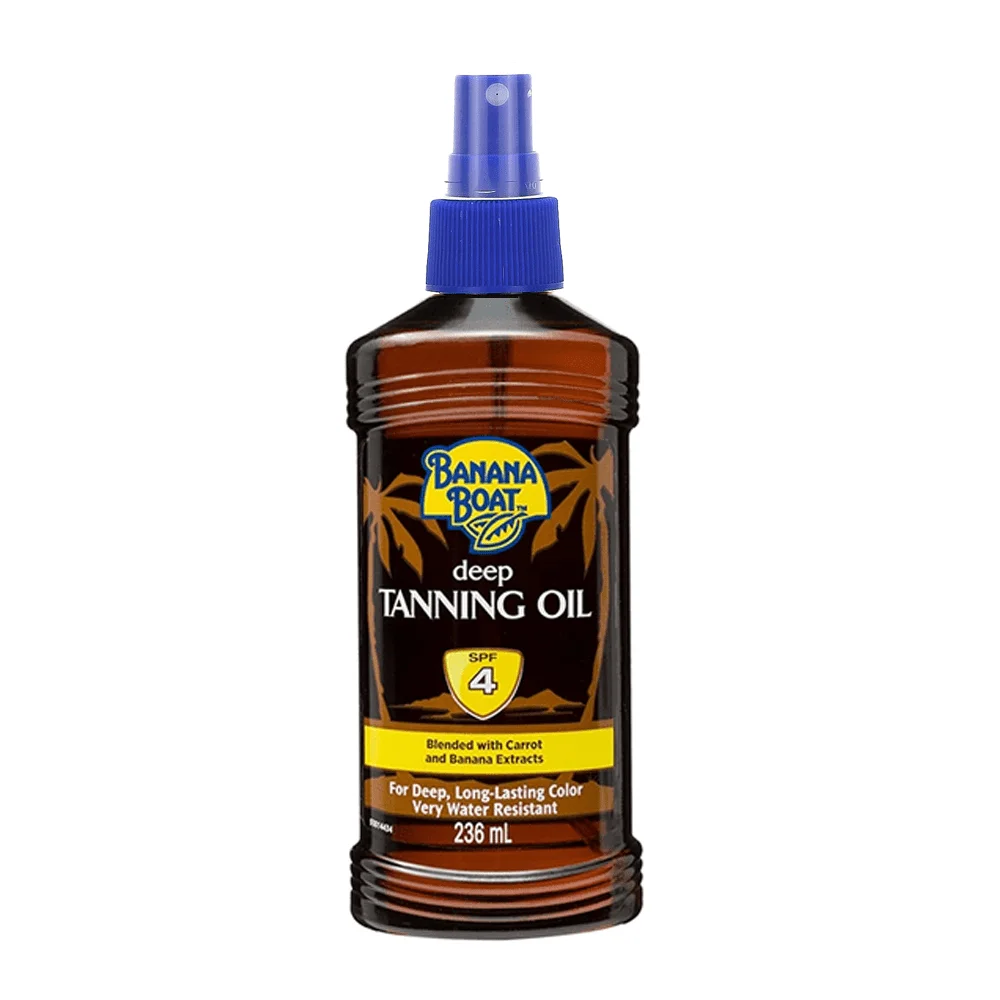 Banana Boat Tanning Spray with SPF 4 - 236 ml