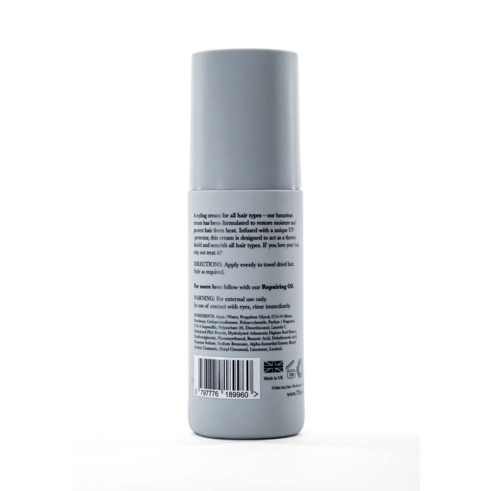 Hair Styling Cream - 72 Hair 150 ml