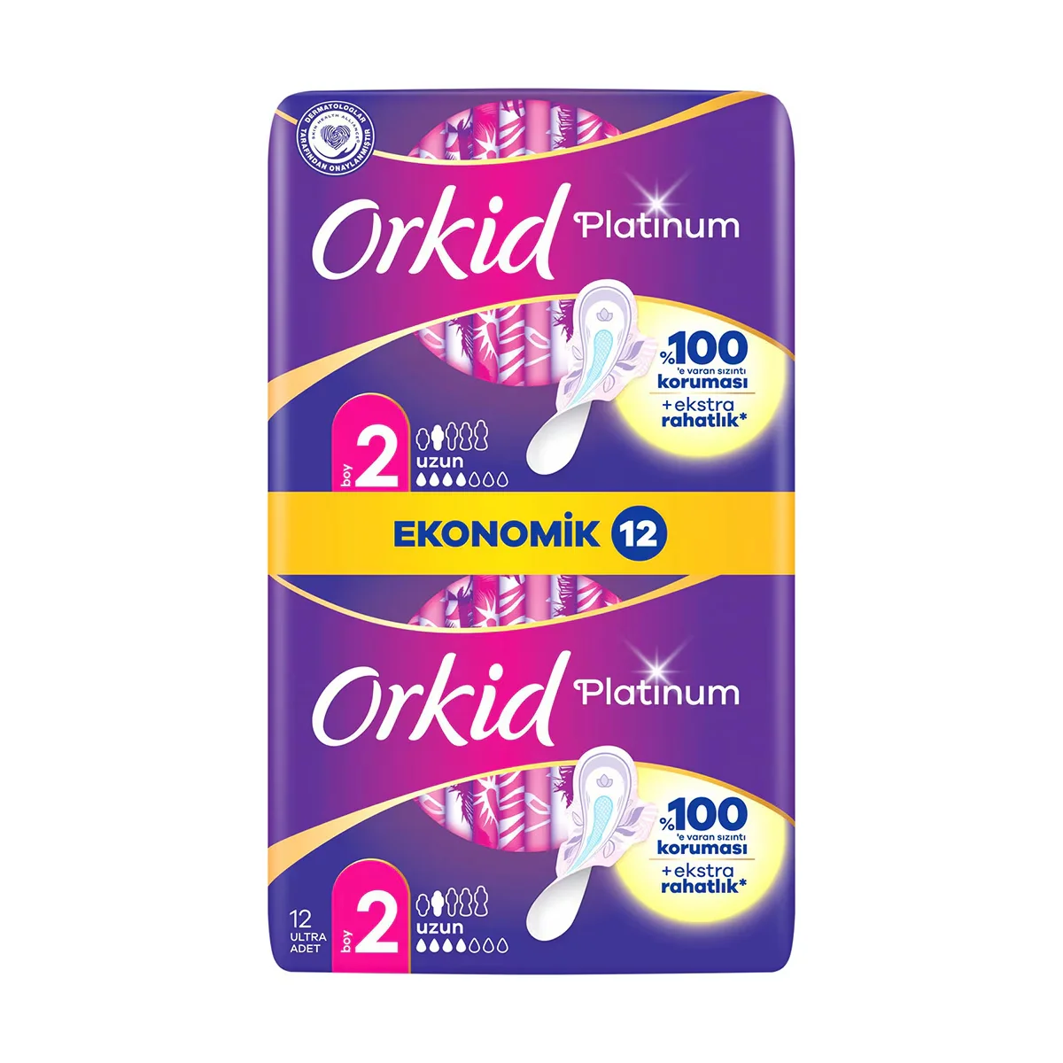 Orkid Platinum Eco Sanitary Pad Long 12 pcs