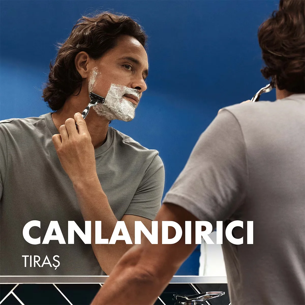 Gillette Sensitive Rasiercreme mit Grüntee-Extrakt - 250ml