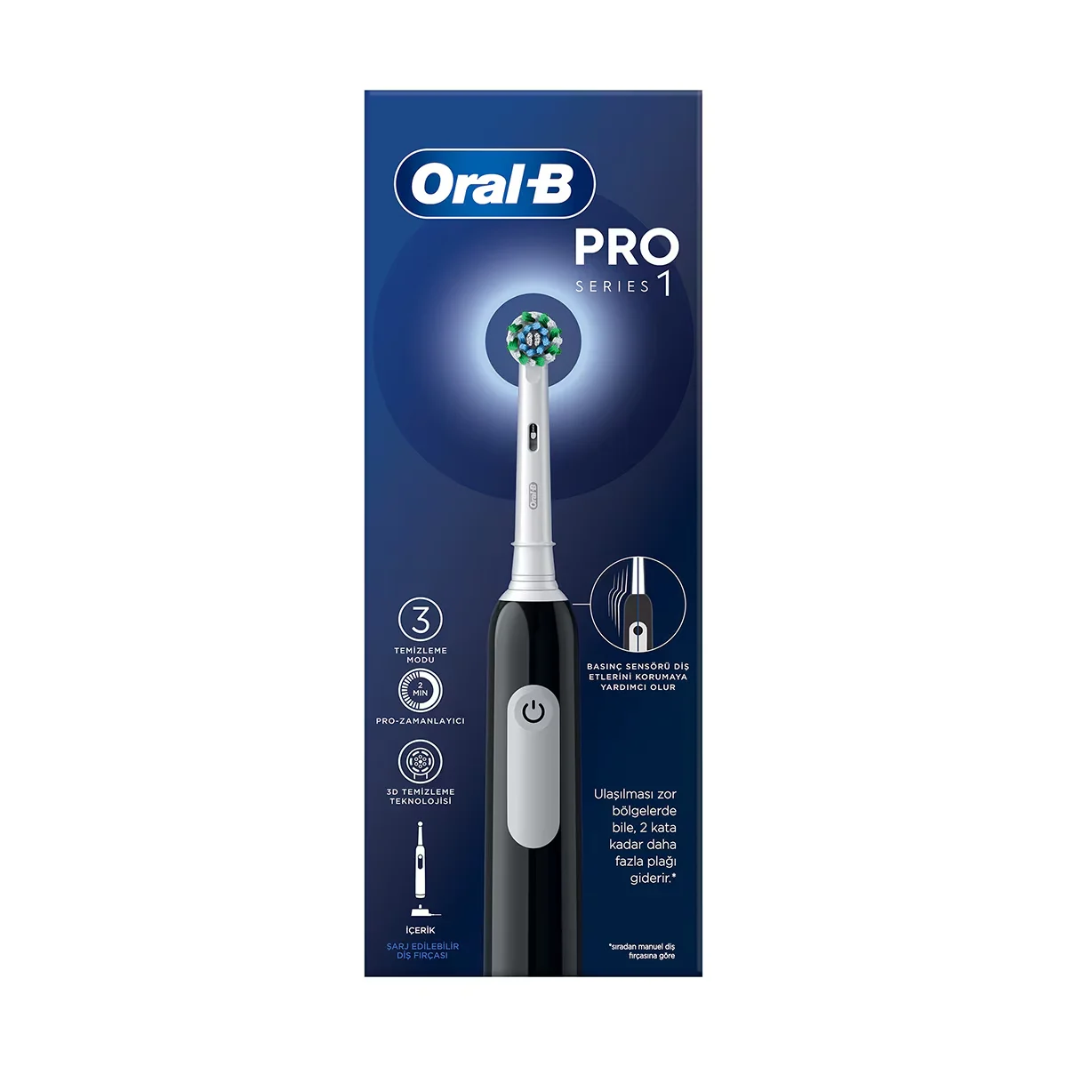 Oral-b Pro 1 electric Toothbrush Black