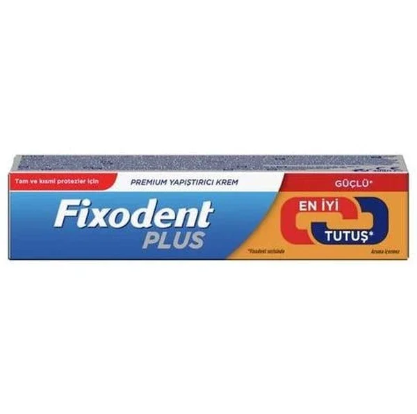 Fixodent Plus Premium Denture Tooth Adhesive Cream 40 gr