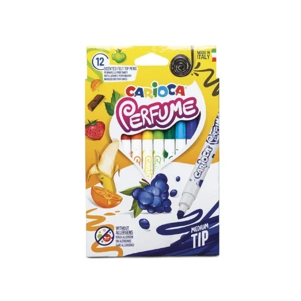 Carioca Scented Felt Crayons 12 pcs