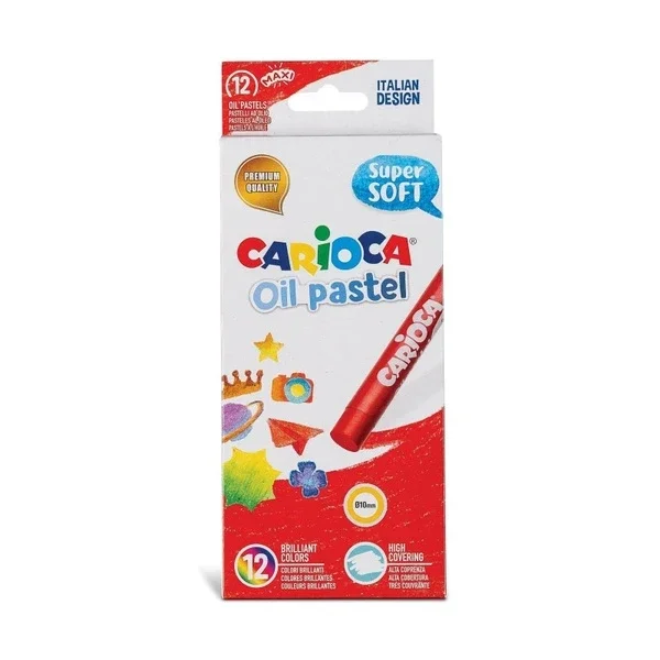 Carioca Oil Pastel Paint 12 pcs