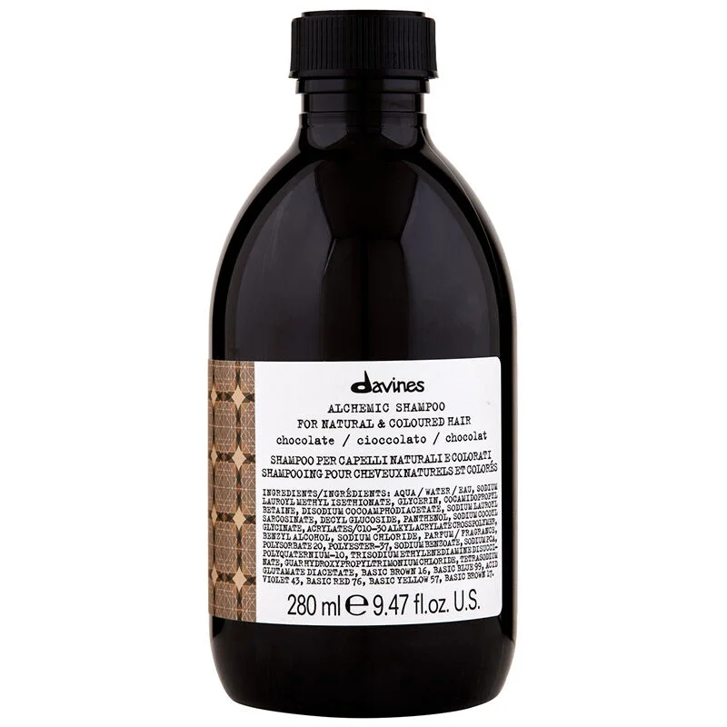 Davines Dark Hair Shampoo - Alchemic Chocolate 280 ml