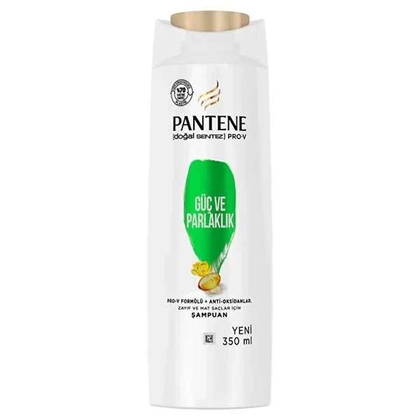 Pantene Pro-V Strength & Shine Shampoo 350ml - Nourishing Formula