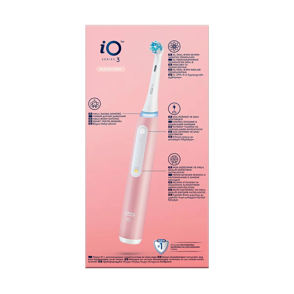 Oral-B iO3 Pink Elektrische Zahnbürste