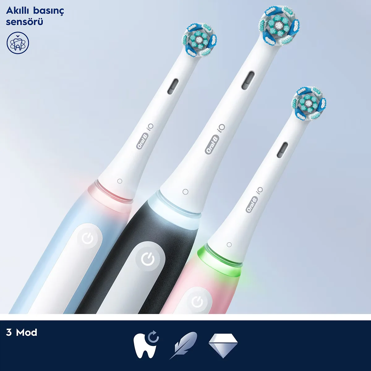 Зубная щетка Oral-B Io3 аккумуляторная черная