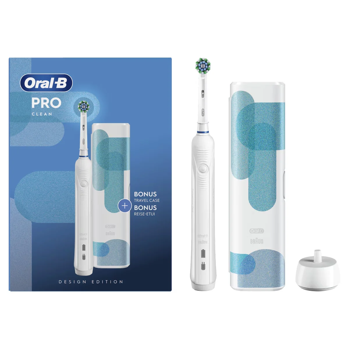 Oral-b Pro Electric Toothbrush + Travel Case