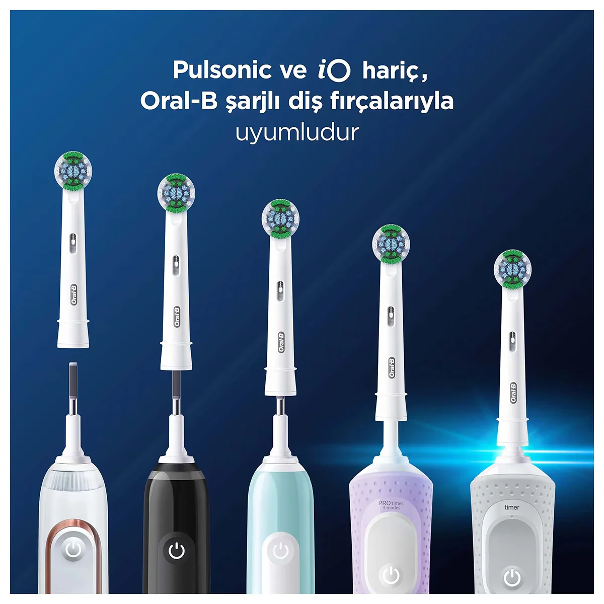 Oral-b Electric Toothbrush Replacement Head Precision X-filament 4 products