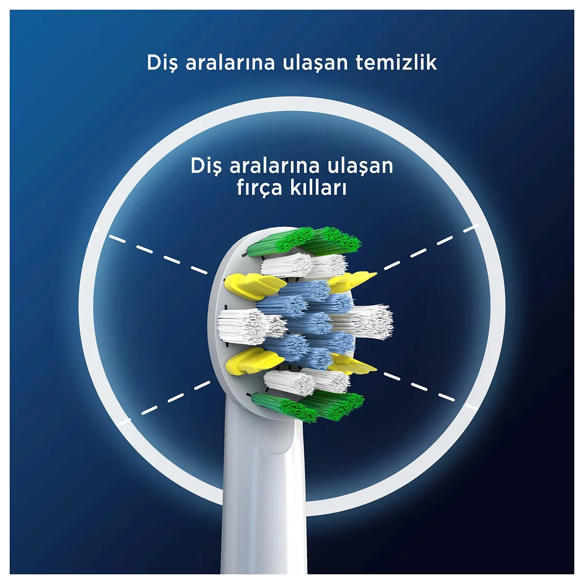 Oral-B رأس بديل لفرشاة الأسنان أورال-بي فلوس أكشن، قطعتان