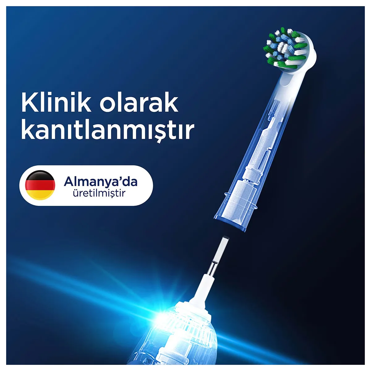 Oral-B رأس بديل لفرشاة الأسنان أورال-بي فلوس أكشن، قطعتان