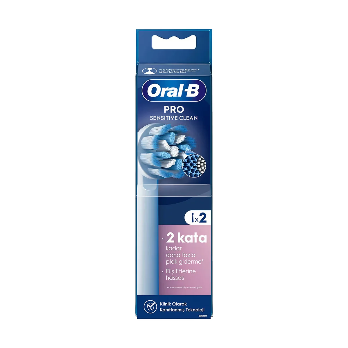 Oral-b Pro Sensitive Clean 2-pack Replacement Brush Head
