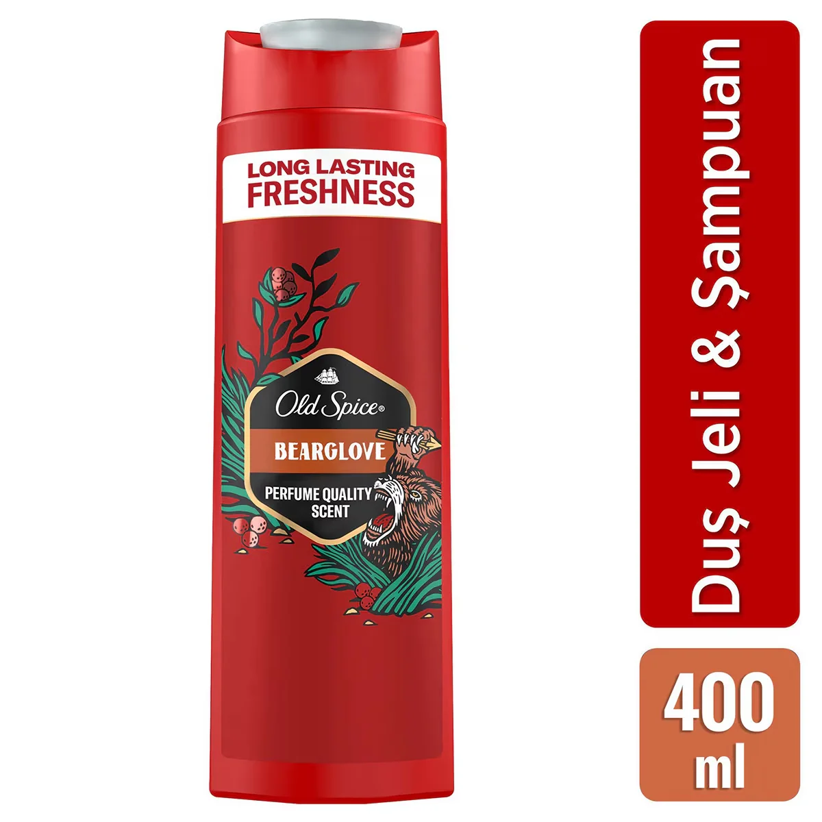 Old Spice Bearglove 2-in-1 Duschgel &amp; Shampoo 400ml