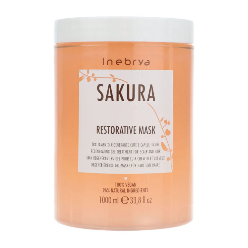 Маска для волос Inebrya Sakura Регенерирующая гелевая 1000 мл