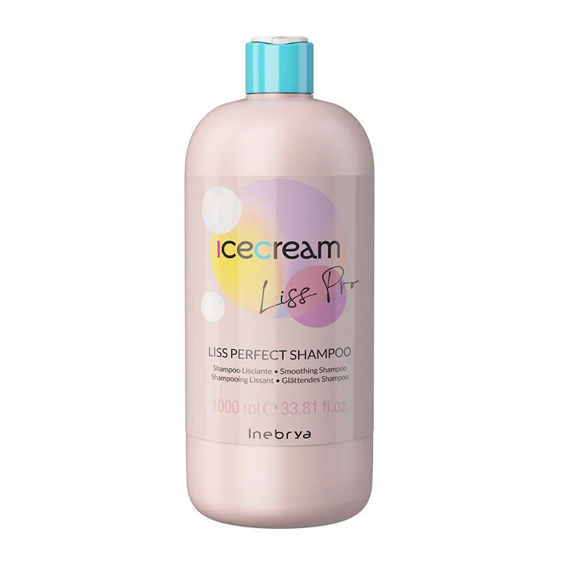 Inebrya Ice Cream Liss Pro Glättendes Shampoo 1000ml