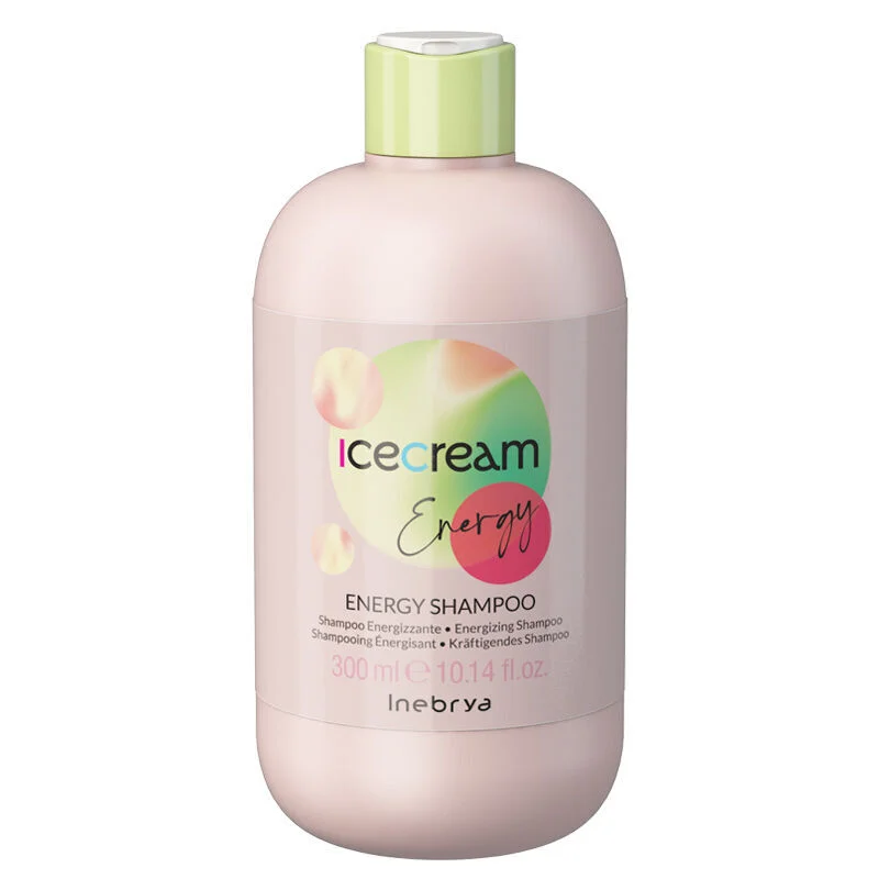 Inebrya Ice Cream Energetisierendes Shampoo für feines Haar 300ml