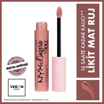 Nyx Professional Makeup Lip Lingerie Xxl Liquid Lipstick Undressd