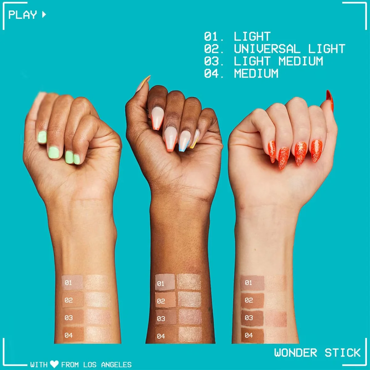 Nyx Professional Makeup Wonder Stick Double-ended Cream Contour &amp; Illuminator Stick Universal Light