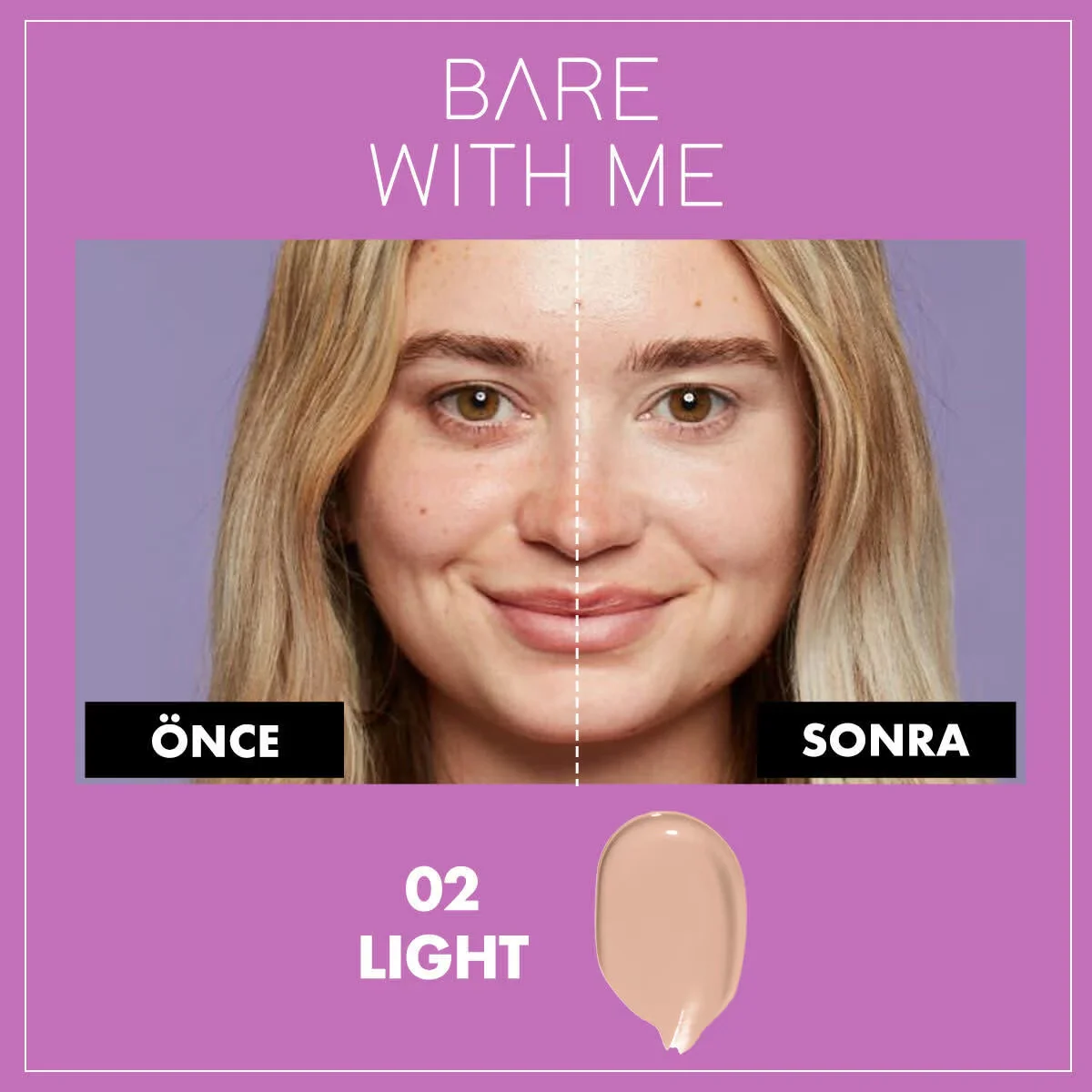 NYX Bare With Me Kapatıcı Serum 02 Light - Feuchtigkeitsspendender Concealer